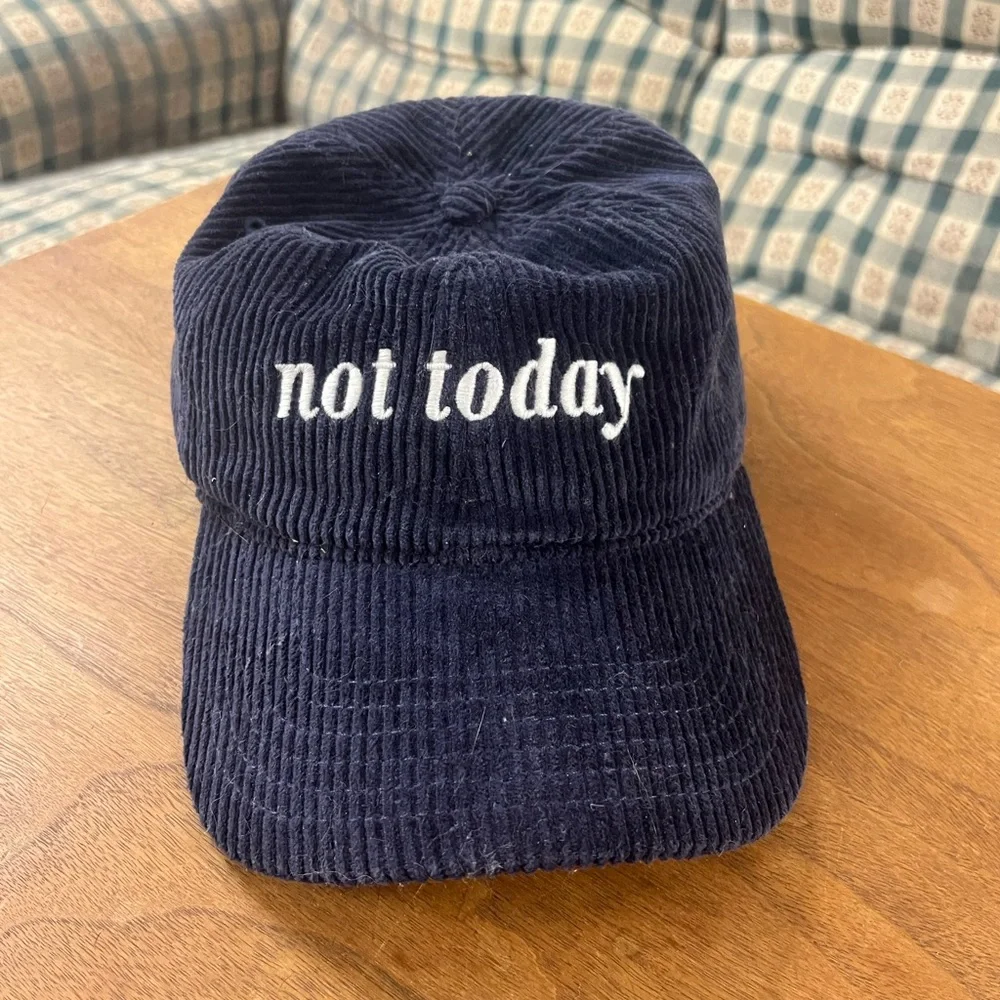 NWOT Aerie Hat - navy blue - Picture 1 of 3